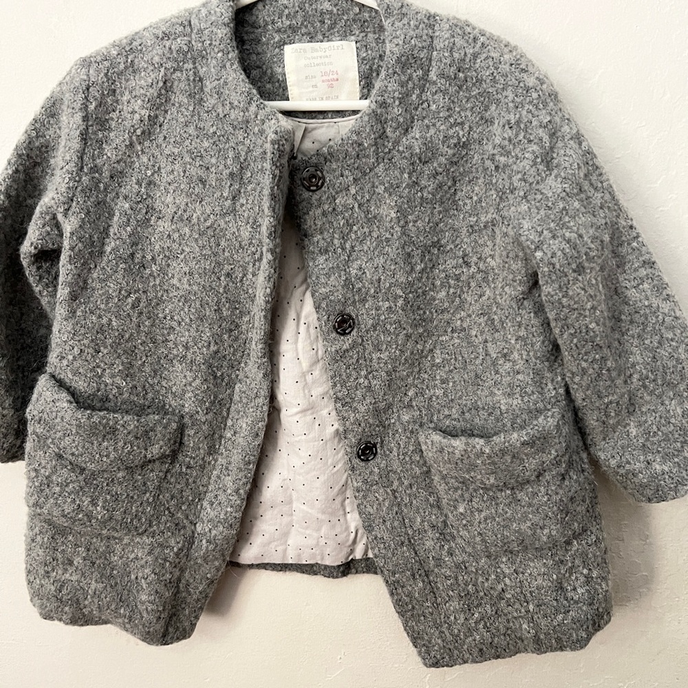 Zara Baby Girl Peacoat